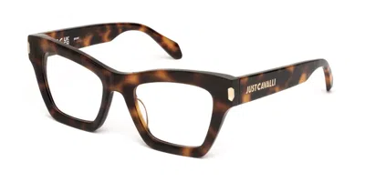 Just Cavalli Vjc119 Women's Glasses, Tortoiseshell, Size 51