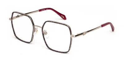Just Cavalli Vjc125v Women's Glasses, Gold, Size 53
