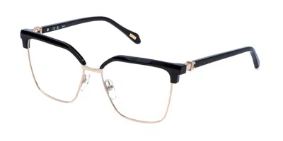 Just Cavalli Vjc135 0300 Occhiali Da Vista Oro Per Donna (solo Montatura) In Black
