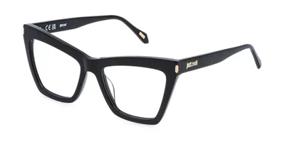Just Cavalli Vjc138 0700 Occhiali Da Vista Neri Per Donna (solo Montatura) In Black