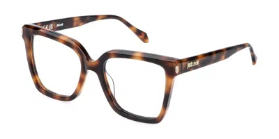Just Cavalli Vjc139 09aj Occhiali Da Vista Tartarugatishell Per Donna (solo Montatura) In Multi