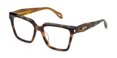 Just Cavalli Vjc156 09aj Occhiali Da Vista Tartarugatishell Per Donna (solo Montatura) In Multi