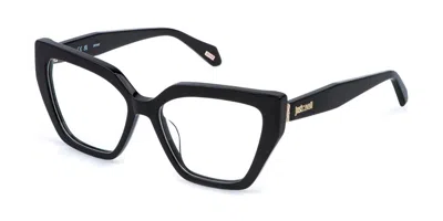 Just Cavalli Vjc159 0700 Occhiali Da Vista Neri Per Donna (solo Montatura) In Black