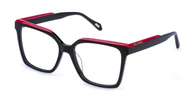 Just Cavalli Vjc160 0700 Occhiali Da Vista Neri Per Donna (solo Montatura) In Black