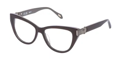Just Cavalli Vjc164 0d90 Occhiali Da Vista Marroni Per Donna (solo Montatura) In Brown