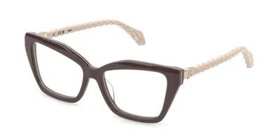 Just Cavalli Vjc165 0aah Occhiali Da Vista Marroni Per Donna (solo Montatura)