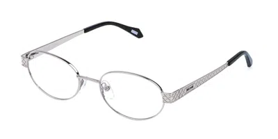 Just Cavalli Vjc168 0579 Occhiali Da Vista Argentati Per Donna (solo Montatura) In Silver