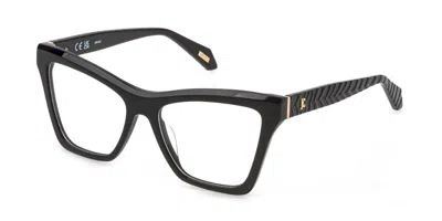 Just Cavalli Vjc182 0700 Occhiali Da Vista Neri Per Donna (solo Montatura) In Black