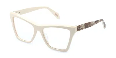 Just Cavalli Vjc182v 06y1 Occhiali Da Vista Bianchi Per Donna (solo Montatura) In White