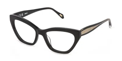 Just Cavalli Vjc184 0700 Occhiali Da Vista Neri Per Donna (solo Montatura) In Black