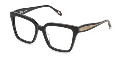 Just Cavalli Vjc185 0700 Occhiali Da Vista Neri Per Donna (solo Montatura) In Black