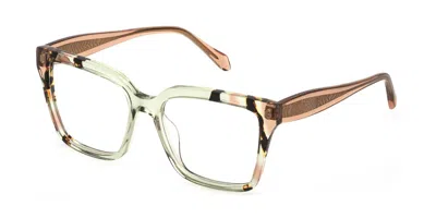Just Cavalli Vjc185v 0m40 Occhiali Da Vista Verdi Per Donna (solo Montatura) In Multi