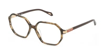 Just Cavalli Vjc188 09jp Occhiali Da Vista Tartarugatishell Per Donna (solo Montatura) In Gray