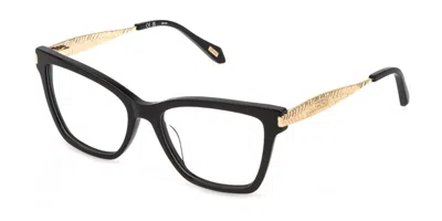 Just Cavalli Vjc190 0700 Occhiali Da Vista Neri Per Donna (solo Montatura) In Black