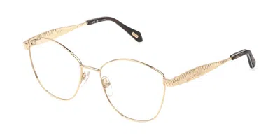 Just Cavalli Vjc191 0300 Occhiali Da Vista Oro Per Donna (solo Montatura) In Gold