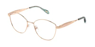Just Cavalli Vjc191 08fc Occhiali Da Vista Oro Per Donna (solo Montatura)