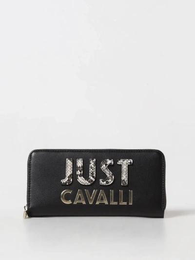 Just Cavalli Wallet  Woman Colour Black