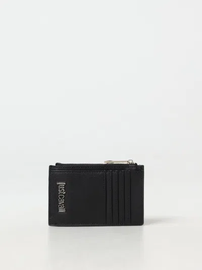 Just Cavalli Wallet  Woman Colour Black In 黑色