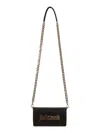 Just Cavalli Logo-lettering Clutch Bag In Black