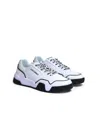 Just Cavalli White Low Top Sneakers In White