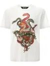 Just Cavalli Graphic Crew Neck T-shirt With Short Sleeves