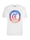 Just Cavalli White Short Sleeves T-shirt In White