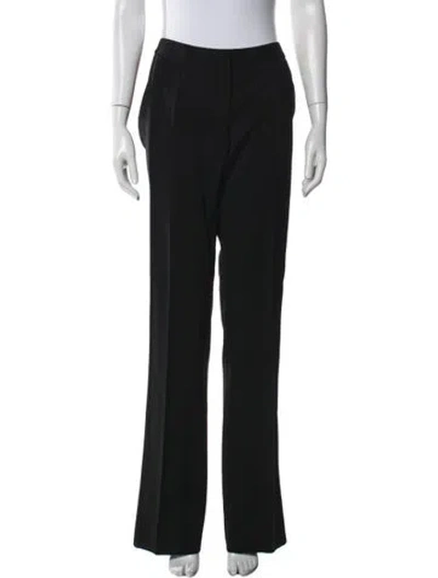 Pre-owned Just Cavalli Wide Leg Pants In Black