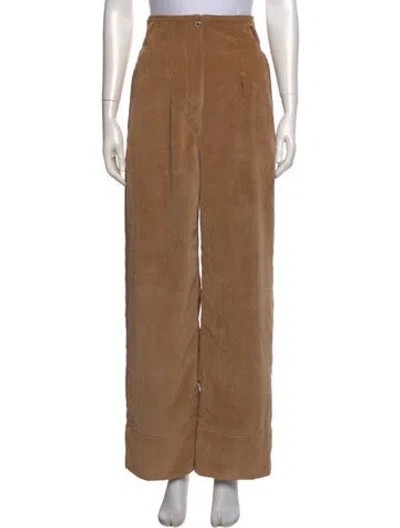 Pre-owned Just Cavalli Wide Leg Pants In Neutral