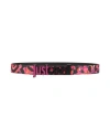 Just Cavalli Woman Belt Fuchsia Size 38 Leather In Pink