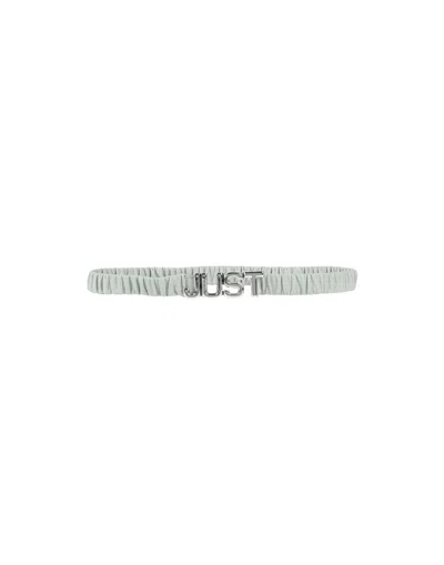 Just Cavalli Belts In Sage Green