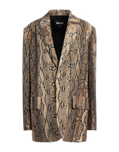 Just Cavalli Suit Jackets In Beige