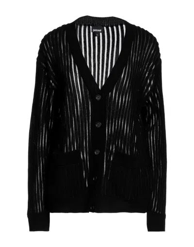 Just Cavalli Cardigans In Black