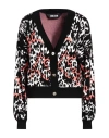 JUST CAVALLI JUST CAVALLI WOMAN CARDIGAN SALMON PINK SIZE M VISCOSE, POLYESTER