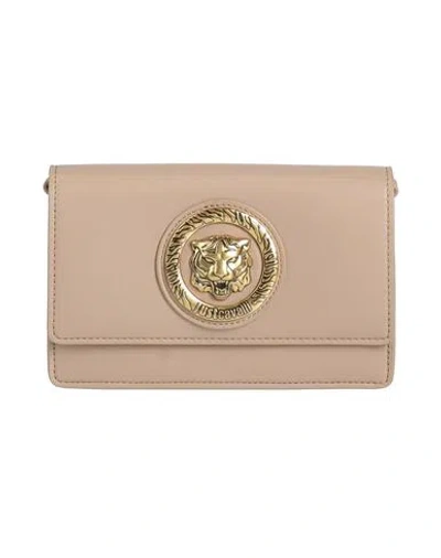 Just Cavalli Woman Handbag Beige Size - Polyurethane Resin In Beige