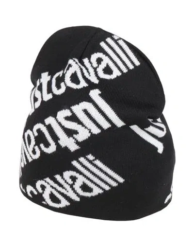 Just Cavalli Woman Hat Black Size Onesize Acrylic, Wool