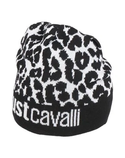 Just Cavalli Woman Hat Black Size Onesize Acrylic, Wool