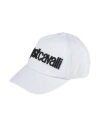 Just Cavalli Woman Hat White Size Onesize Cotton In White