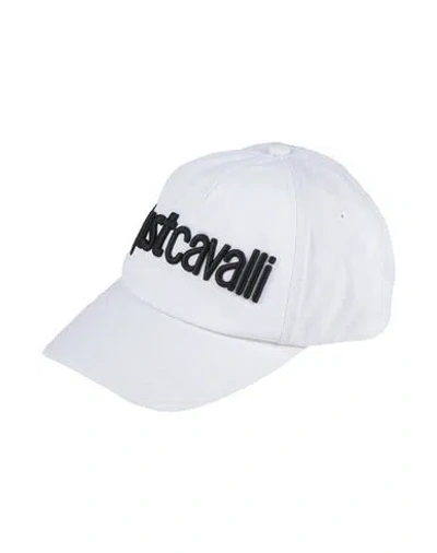 Just Cavalli Woman Hat White Size Onesize Cotton