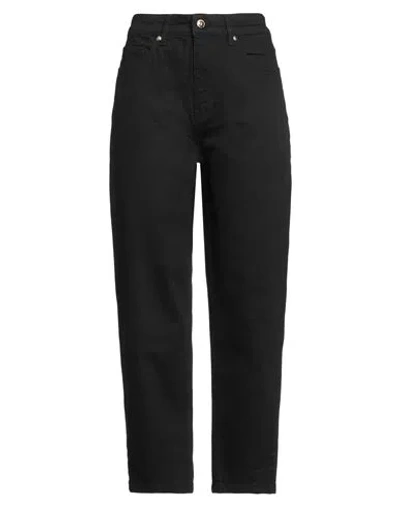 Just Cavalli Woman Jeans Black Size 31 Cotton, Elastane