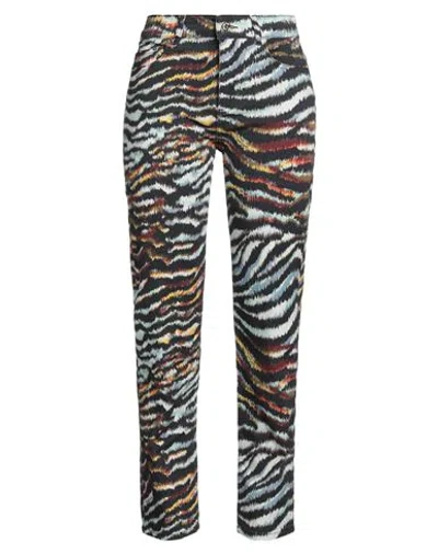 Just Cavalli Woman Jeans Black Size 32 Cotton, Elastane