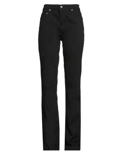 Just Cavalli Woman Jeans Black Size 32 Cotton, Elastane