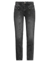 Just Cavalli Woman Jeans Black Size 32 Cotton In Gray
