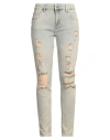 Just Cavalli Woman Jeans Blue Size 32 Cotton, Elastane In Blue