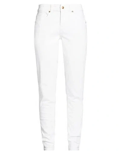 Just Cavalli Woman Jeans White Size 28 Cotton, Elastane
