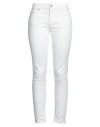 Just Cavalli Woman Jeans White Size 32 Cotton, Elastane In White