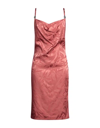 Just Cavalli Midi Dresses In Pink