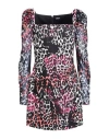 Just Cavalli Woman Mini Dress Beige Size 8 Polyester, Elastane In Sand