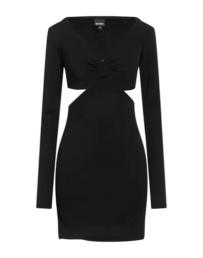 Just Cavalli Short Dresses In Black