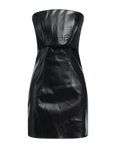 Just Cavalli Short Dresses In Black