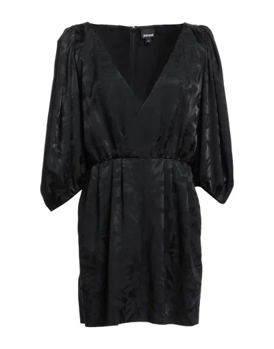 Just Cavalli Short Dresses In Black
